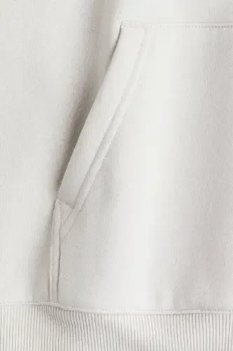 Толстовка с капюшоном - Светло-серый - H&M (1)