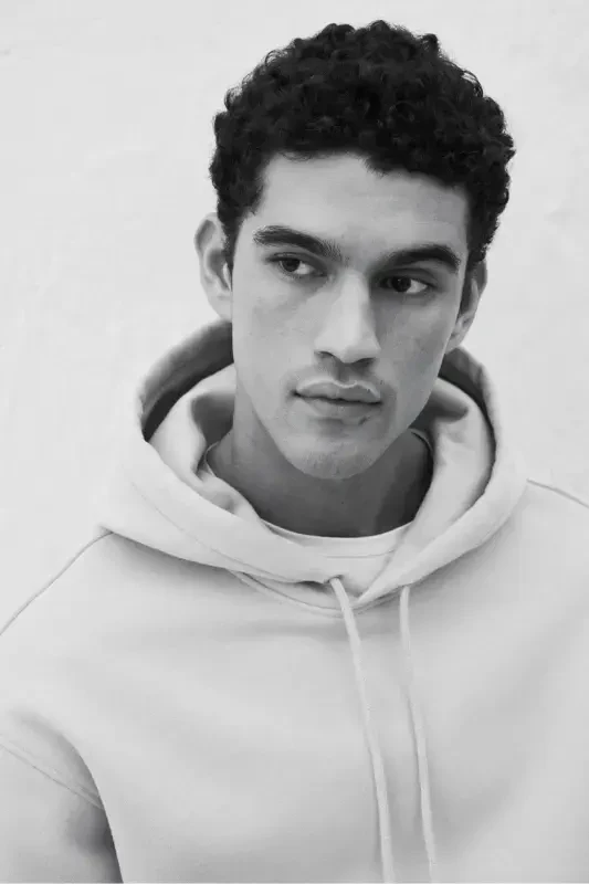 Толстовка с капюшоном свободного кроя - 5