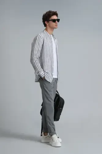 Tom Smart Men's Chino Pants Slim Fit Green - 3