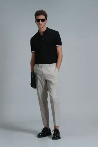 Tomas Smart Erkaklar uchun Chino Shimlari Comfort Fit Bej - 5