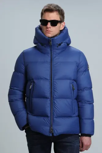 Tommy Down Men's Coat Sax - Sax - 1