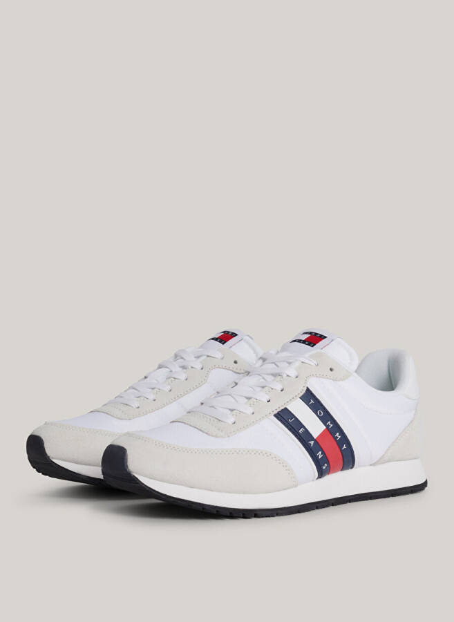 Tommy Hilfiger Белые мужские кроссовки TJM RUNNER CASUAL ESS - 9