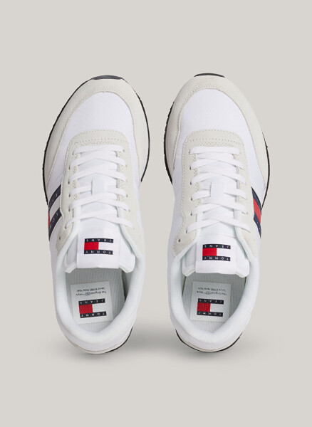 Tommy Hilfiger Белые мужские кроссовки TJM RUNNER CASUAL ESS - 10