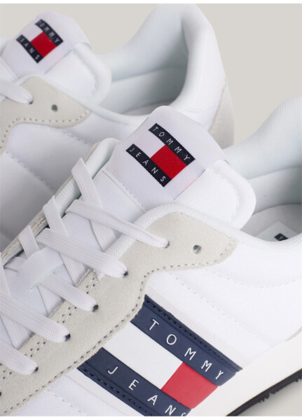 Tommy Hilfiger Белые мужские кроссовки TJM RUNNER CASUAL ESS - 19