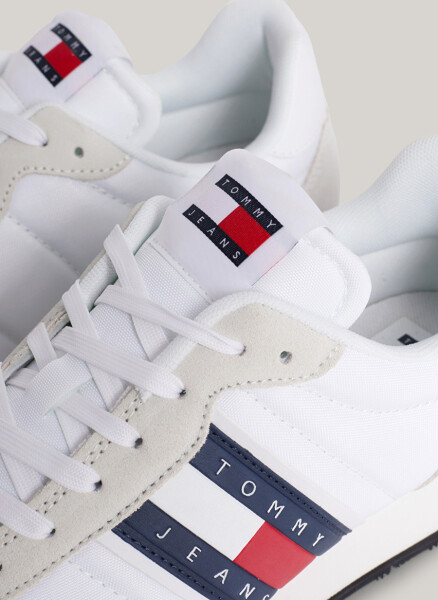 Tommy Hilfiger Beyaz Erkek Sneaker TJM RUNNER CASUAL ESS - 5