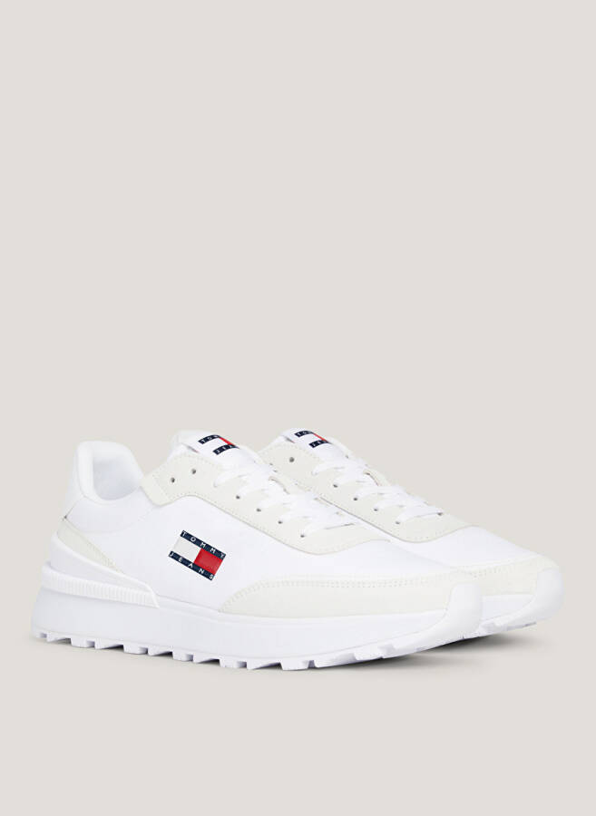 Tommy Hilfiger Beyaz Erkek Sneaker TJM TECHNICAL RUNNER - 1