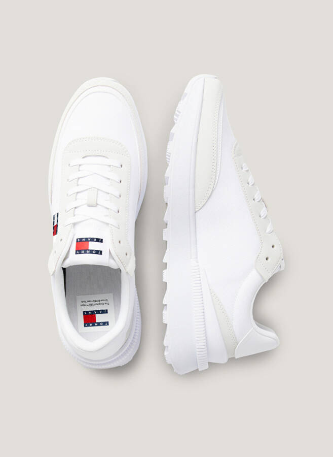 Tommy Hilfiger Beyaz Erkek Sneaker TJM TECHNICAL RUNNER - 3