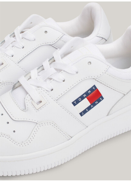 Tommy Hilfiger Beyaz Kadın Deri Sneaker EN0EN02505YBS - 16