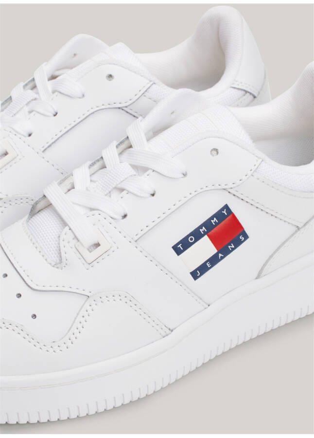 Tommy Hilfiger Beyaz Kadın Deri Sneaker EN0EN02505YBS - 16