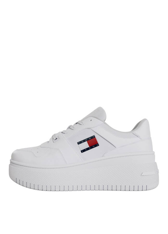 Tommy Hilfiger Beyaz Kadın Deri Sneaker EN0EN02506YBS - 11