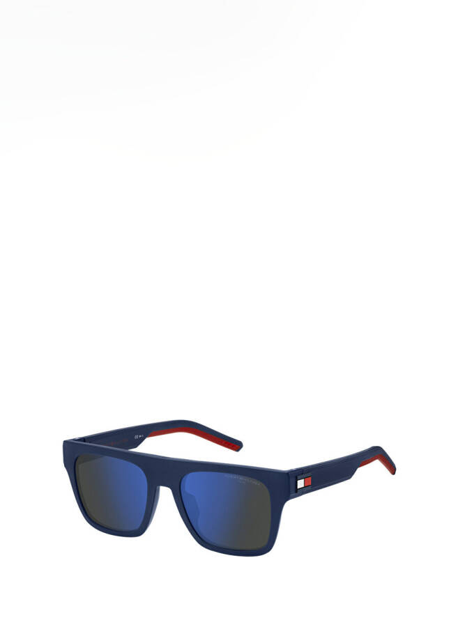 Tommy Hilfiger Blue - Blue Men's Sunglasses 205812FLL52ZS - 5