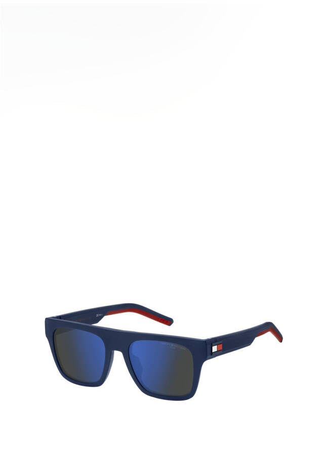 Tommy Hilfiger Blue - Blue Men's Sunglasses 205812FLL52ZS - 9