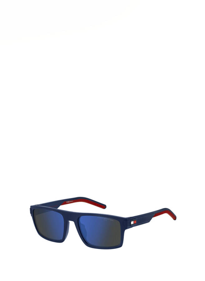 Tommy Hilfiger Blue - Blue Men's Sunglasses 205813FLL55ZS - 5