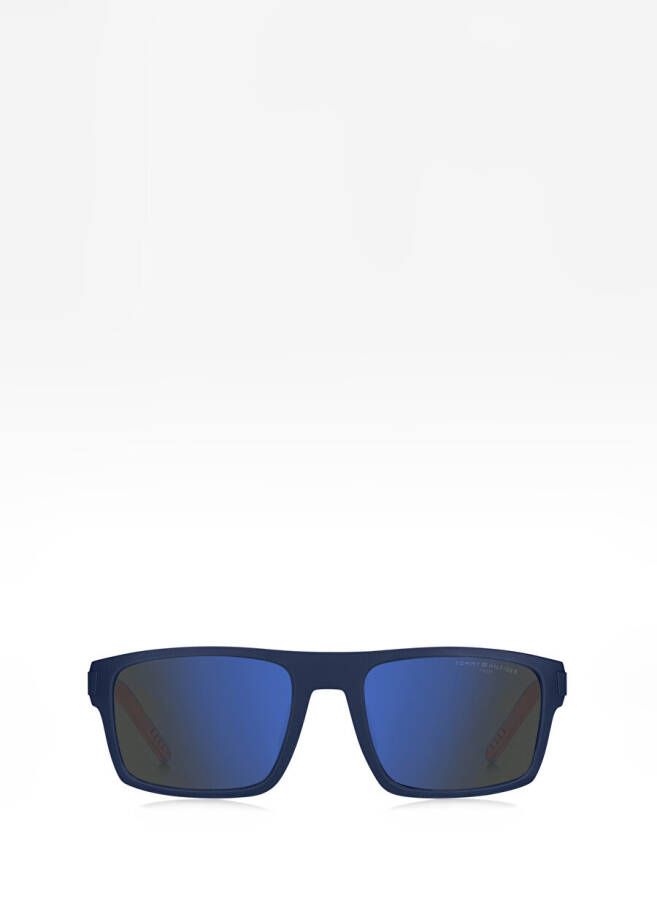 Tommy Hilfiger Blue - Blue Men's Sunglasses 205813FLL55ZS - 7