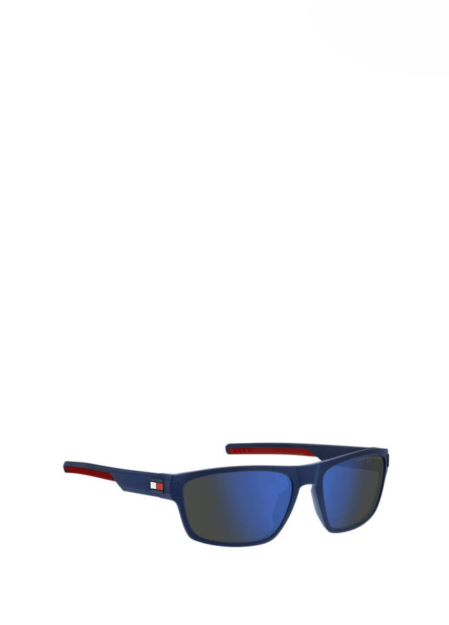 Tommy Hilfiger Blue - Blue Men's Sunglasses 205814FLL60ZS - 10