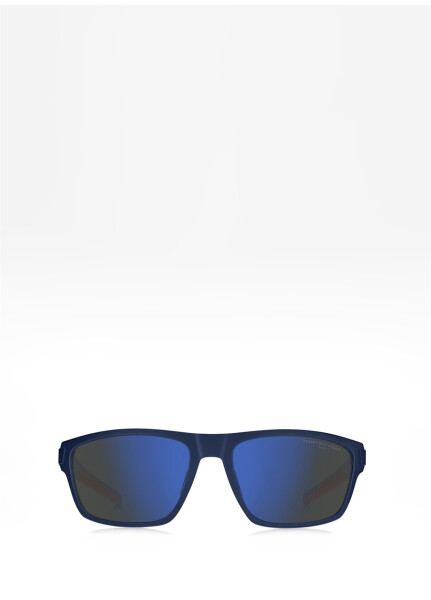 Tommy Hilfiger Blue - Blue Men's Sunglasses 205814FLL60ZS - 11