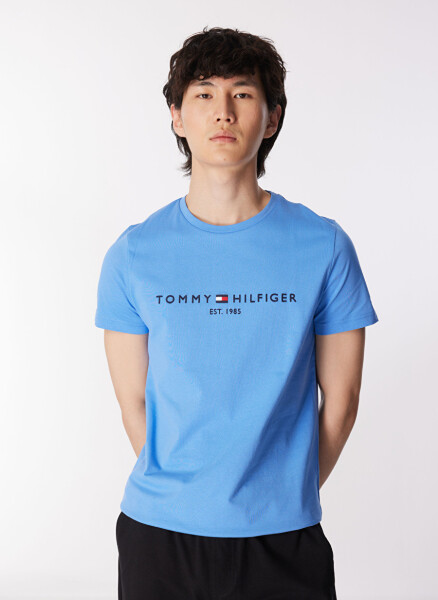 Tommy Hilfiger Blue Men's T-Shirt - 1