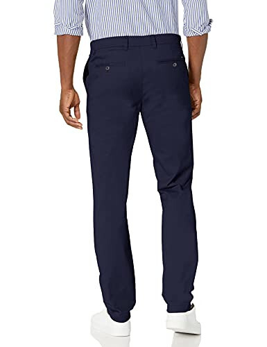 Tommy Hilfiger Erkaklar uchun Slim Fit Elastik Paxta Chino Shimlari - 8