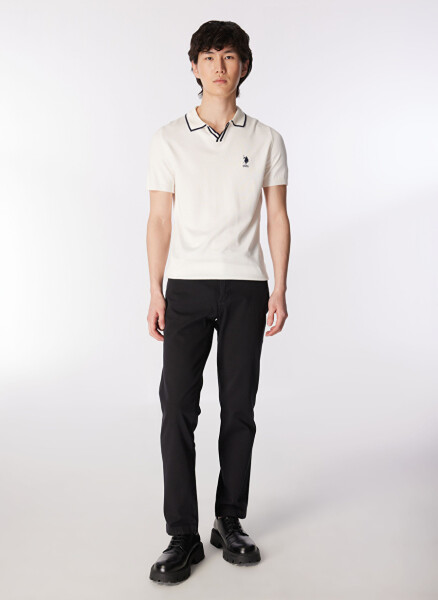 Tommy Hilfiger Erkaklar uchun Slim Fit Qora Shim - 2