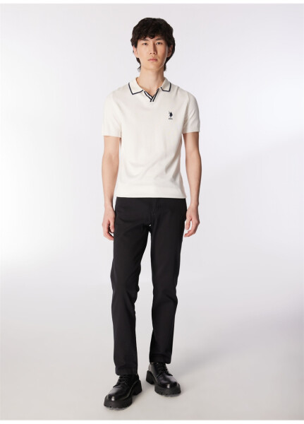 Tommy Hilfiger Erkaklar uchun Slim Fit Qora Shim - 7