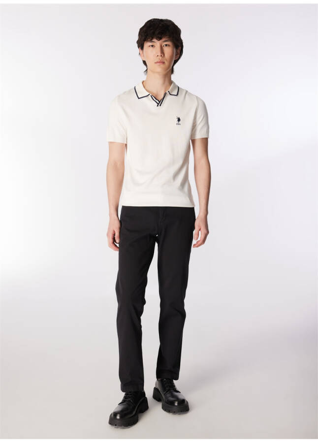 Tommy Hilfiger Erkaklar uchun Slim Fit Qora Shim - 7