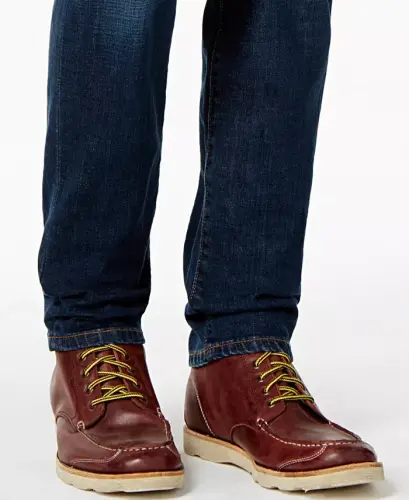 Tommy Hilfiger erkaklar uchun tor bichimli stretch jinsi shimlar - 5