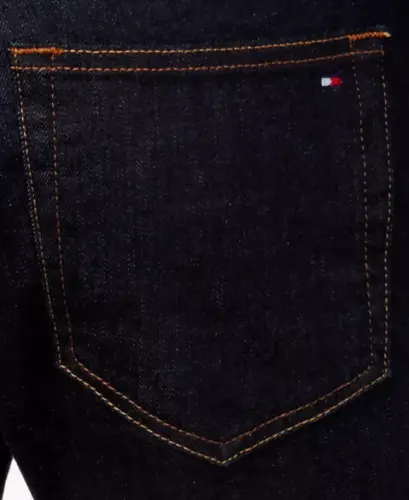 Tommy Hilfiger erkaklar uchun tor kesimli strech jinsi shimlar - 3