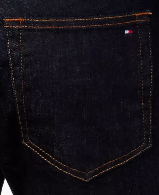 Tommy Hilfiger erkaklar uchun tor kesimli strech jinsi shimlar - 3