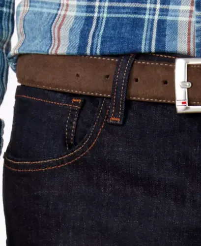 Tommy Hilfiger erkaklar uchun tor kesimli strech jinsi shimlar - 4