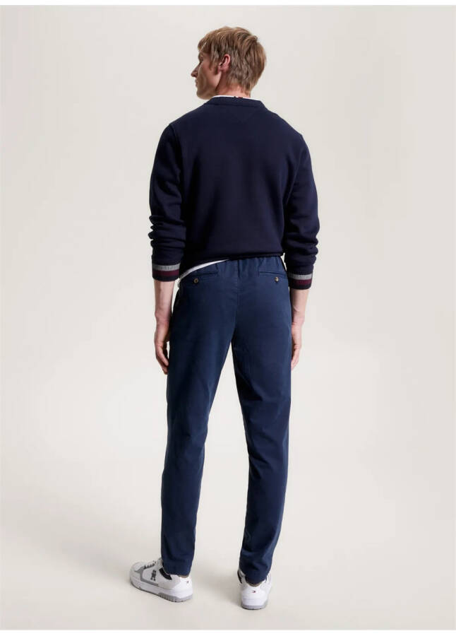 Tommy Hilfiger Erkek Slim Fit Mavi Pantolon - 5