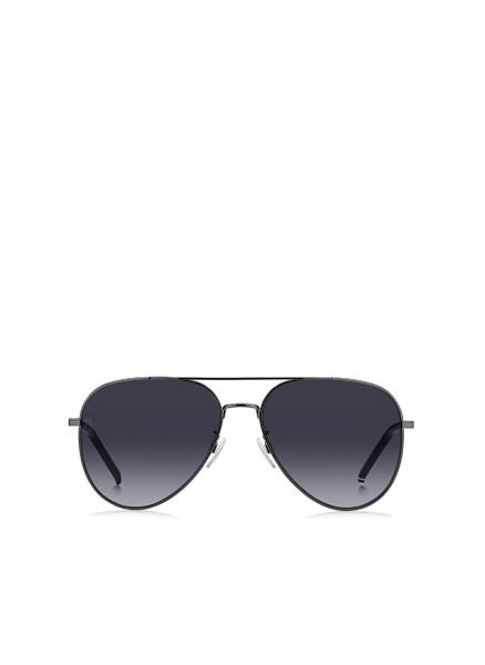 Tommy Hilfiger Grey Men's Sunglasses - 1