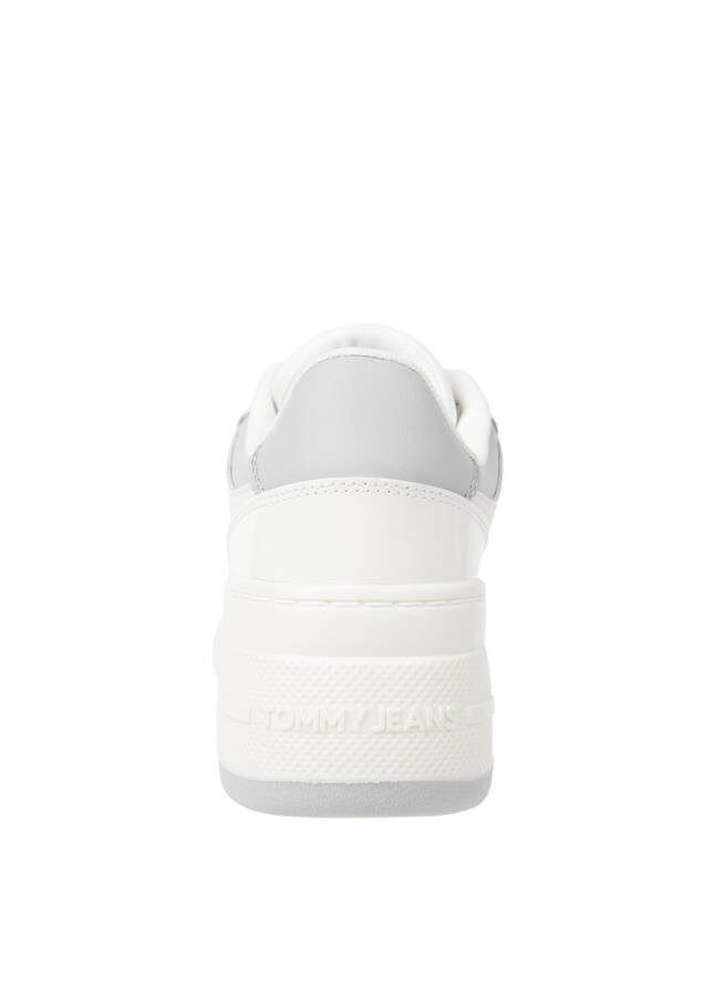 Tommy Hilfiger Gri - Beyaz Kadın Deri Sneaker EN0EN02523YBL - 14