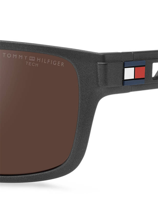 Tommy Hilfiger Gümüş Erkek Güneş Gözlüğü 2054164WC55TI - 8