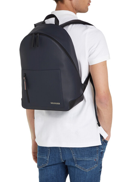 Tommy Hilfiger ko‘k rangli erkaklar uchun 30x45x15 sm orqa sumkasi TH PIQUE BACKPACK - 10