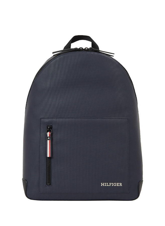 Tommy Hilfiger ko‘k rangli erkaklar uchun 30x45x15 sm orqa sumkasi TH PIQUE BACKPACK - 1