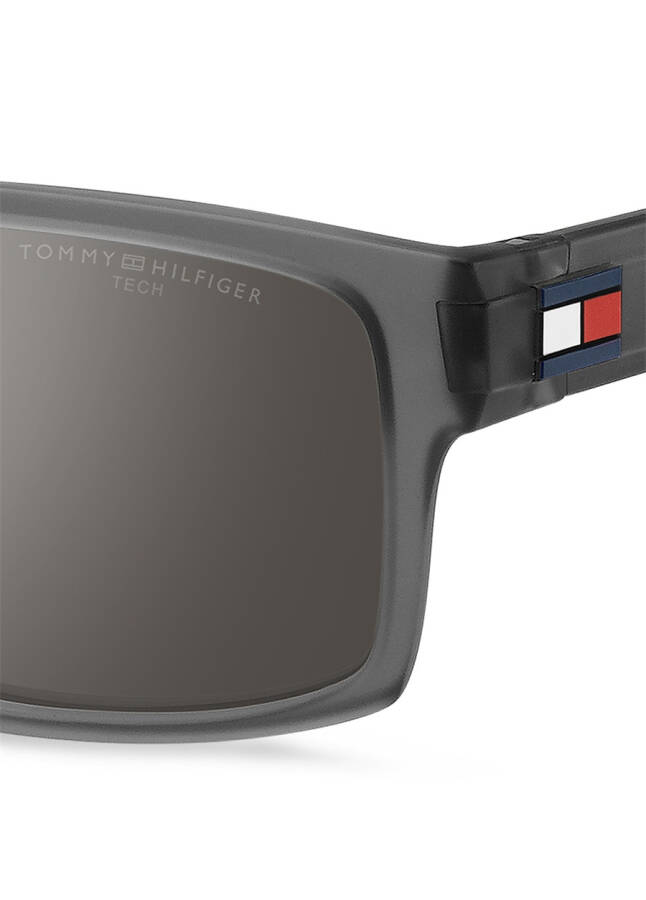 Tommy Hilfiger Kumush Erkaklar Quyosh Ko'zoynaklari 205813FRE55TI - 8