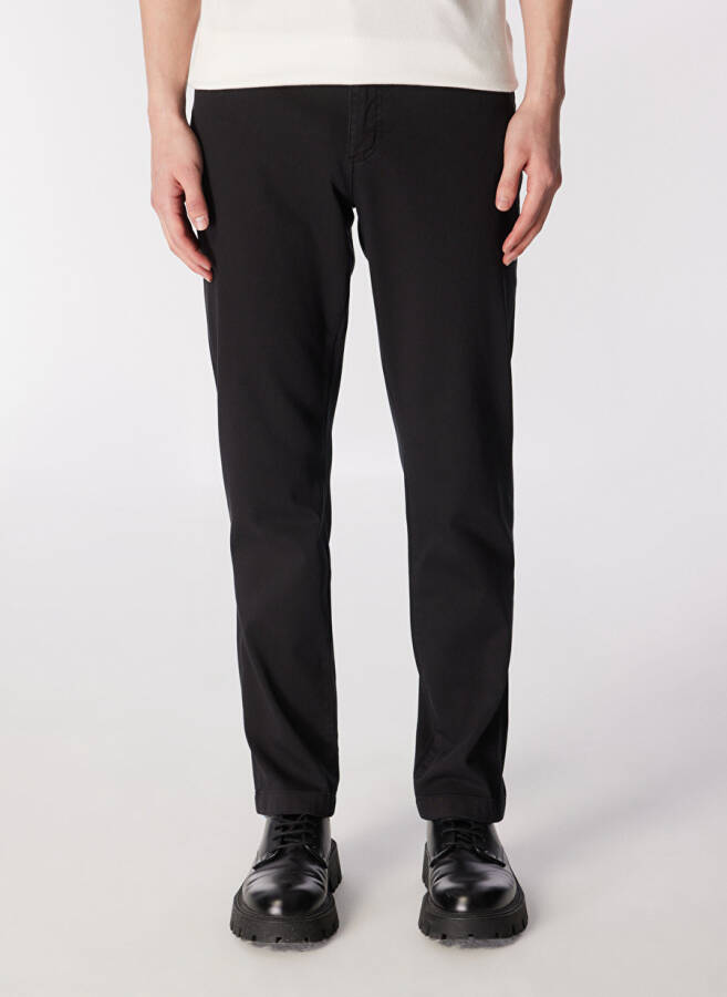 Tommy Hilfiger Men's Slim Fit Black Pants - 3