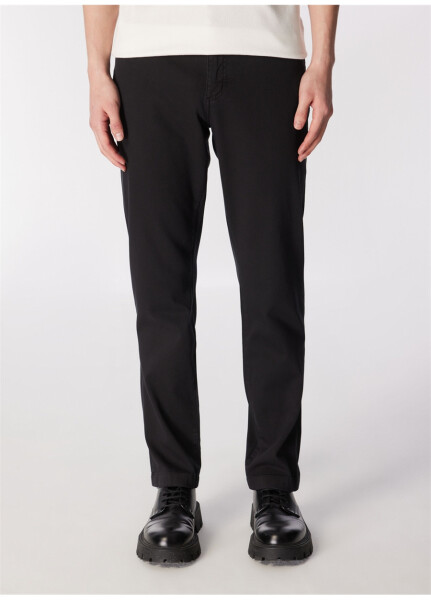 Tommy Hilfiger Men's Slim Fit Black Pants - 8