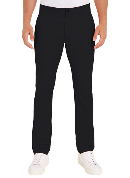 Tommy Hilfiger Men's Slim Fit Black Pants - 5