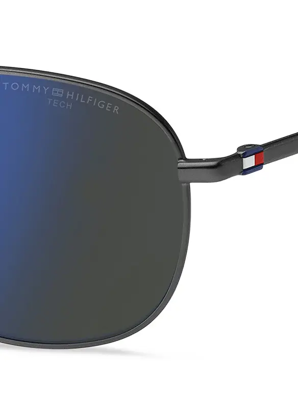 Tommy Hilfiger Moviy - Moviy Erkak Quyoshdan Saqlaydigan Ko'zoynak 205771R8059ZS - 4