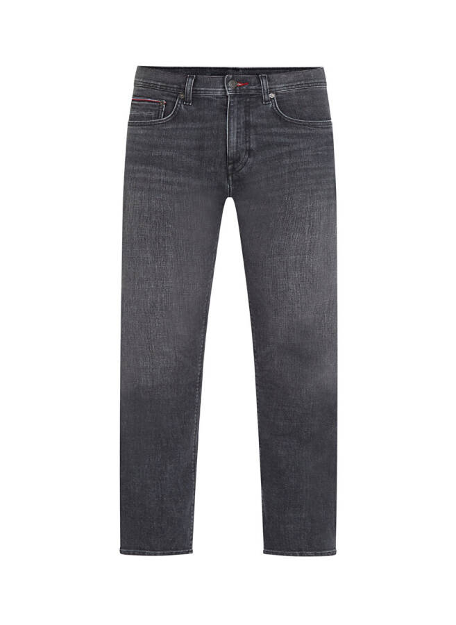 Tommy Hilfiger Normal Bel Normal Paça Slim Fit Erkek Denim Pantolon MW0MW33965 - 7