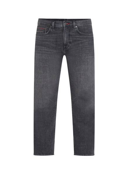 Tommy Hilfiger Normal Bel Normal Paça Slim Fit Erkek Denim Pantolon MW0MW33965 - 3