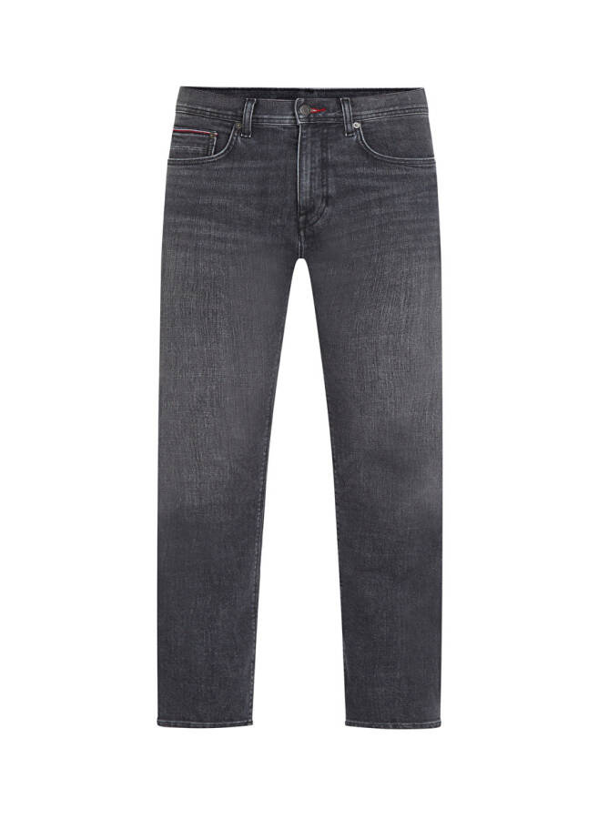 Tommy Hilfiger Normal Bel Normal Paça Slim Fit Erkek Denim Pantolon MW0MW33965 - 3