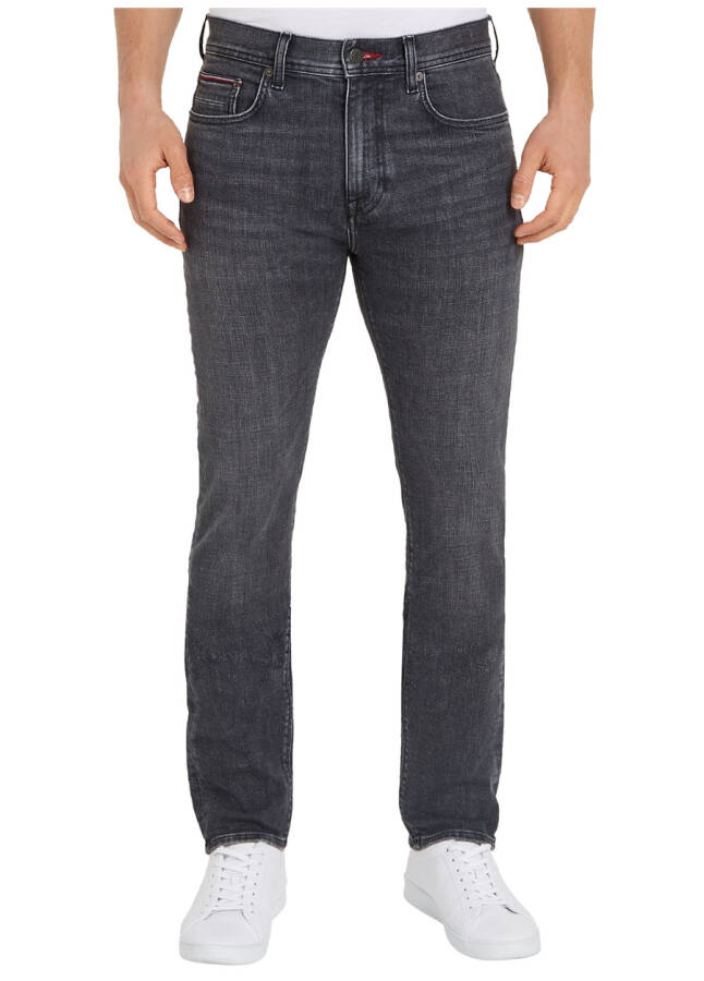 Tommy Hilfiger Normal Bel Normal Paça Slim Fit Erkek Denim Pantolon MW0MW33965 - 9