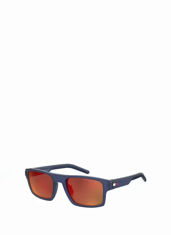 Tommy Hilfiger Red Men's Sunglasses 205813FLL55B8 - TOMMY HILFIGER