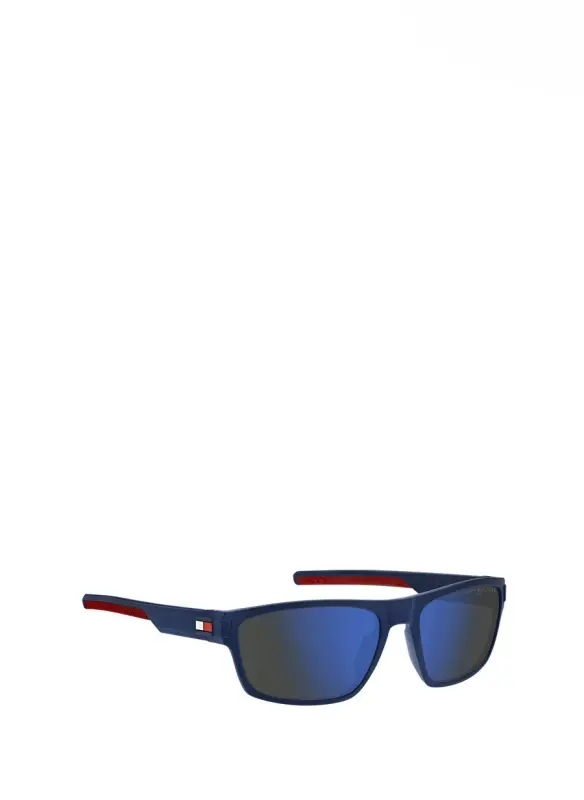 Tommy Hilfiger Синий - Синий Мужские Солнцезащитные Очки 205814FLL60ZS - 2