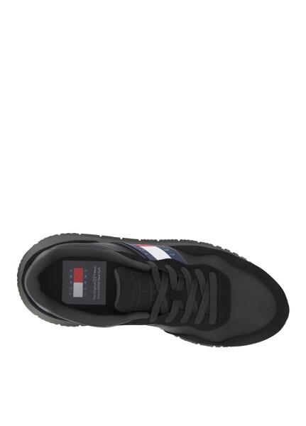 Tommy Hilfiger Siyah Erkek Süet Sneaker TJM MODERN RUNNER - 8