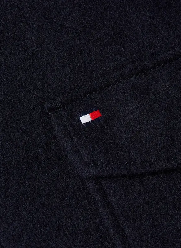 Tommy Hilfiger Slim Fit Button-Down Collar Blue Men's Shirt MW0MW33761 - 2