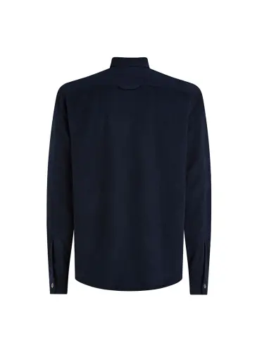 Tommy Hilfiger Slim Fit Button-Down Collar Blue Men's Shirt MW0MW33761 - 3