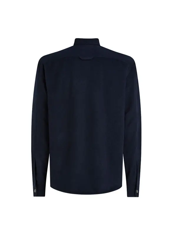 Tommy Hilfiger Slim Fit Button-Down Collar Blue Men's Shirt MW0MW33761 - 3